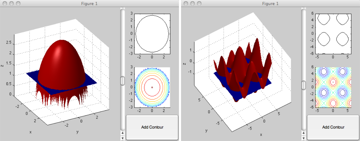 Contour Map Screenshots