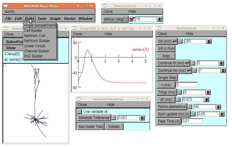 NEURON Screenshot
